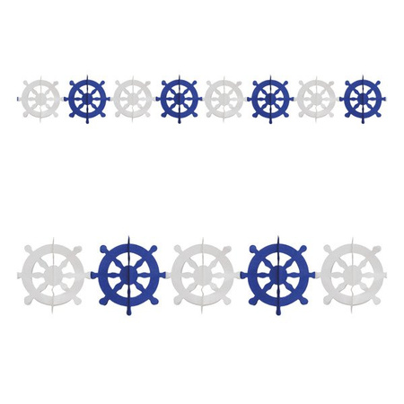 GIRLANDA PAPIEROWA STER 