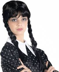 PERUKA WEDNESDAY ADDAMS LICENCJA