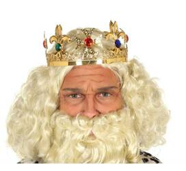 KORONA METALOWA KRÓLA ZŁOTA