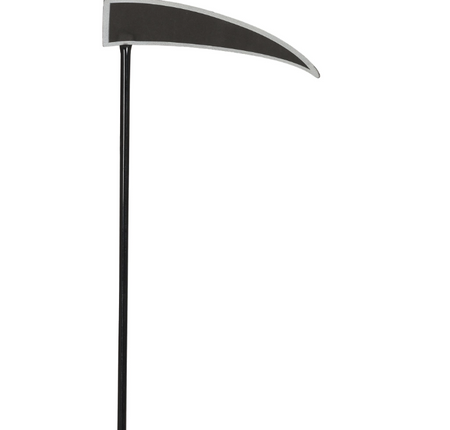 KOSA Z PIANKOWĄ KOŃCÓWKĄ CZARNA 80 CM