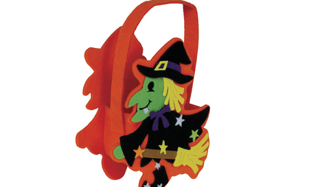 TOREBKA NA SŁODYCZE WIEDŹMA 20 CM