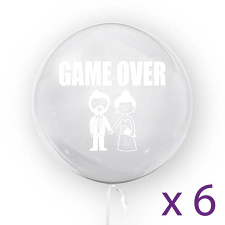 ZESTAW 6 SZT. – "GAME OVER"