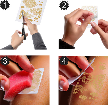 TATUAŻE ZMYWALNE ORIENTALNE WZORY