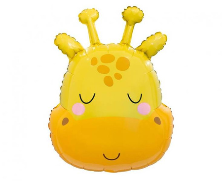 BALON FOLIOWY ŻYRAFA 53X40 CM