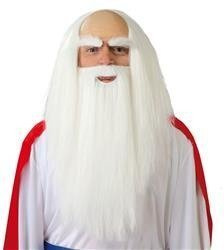 PERUKA + BRODA CZARODZIEJA