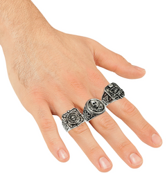 ZESTAW PIERŚCIONKÓW PIRACKICH