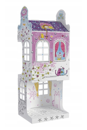 PAPIEROWY DOMEK ULICA RÓŻANA 3D