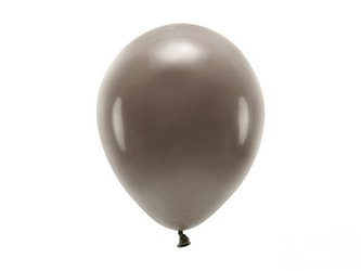 BALONY ECO 26 cm PASTEL BRĄZ 10 szt
