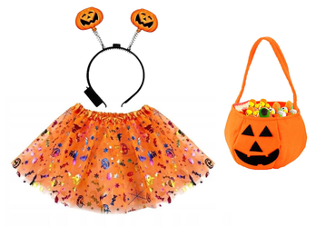 ZESTAW DYNIA SPÓDNICZKA+TOREBKA+OPASKA