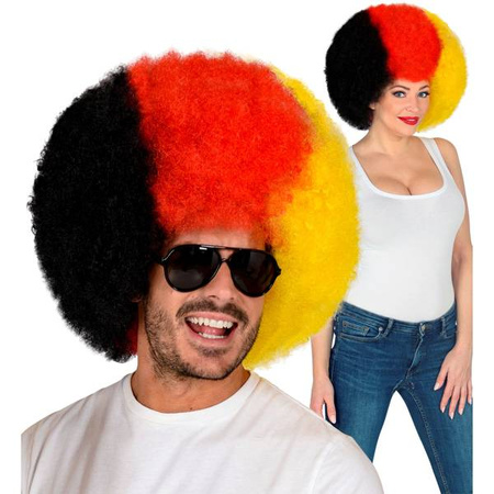 PERUKA KIBICA AFRO NIEMCY