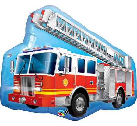 Balon foliowy 36 QL CIR Red Fire Truck