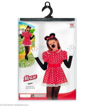STRÓJ MYSZKA MIKI W KROPKI