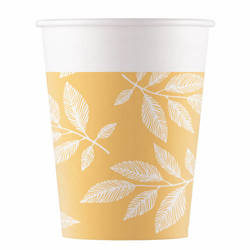 KUBECZKI PAPIEROWE GAŁĄZKI 200 ML 8 SZT.