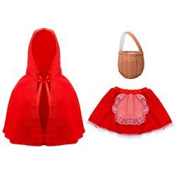 ZESTAW CZERWONY KAPTUREK