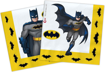 SERWETKI PAPIEROWE BATMAN 33 CM 20 SZT
