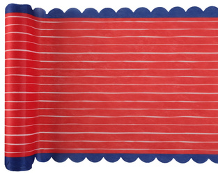 BIEŻNIK DOLCE VITA CZERWONY 28 X 250 CM