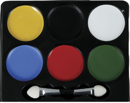 FARBKI DO MALOWANIA TWARZY 6 KOLORÓW