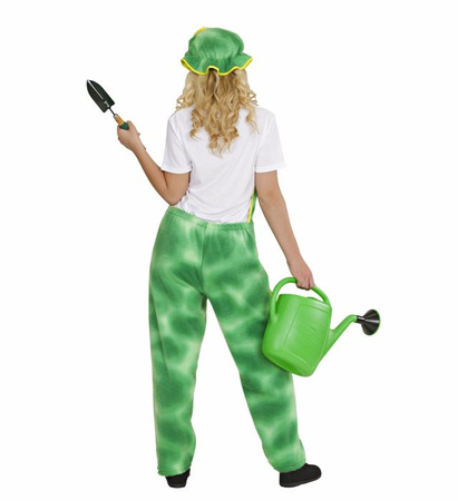 "GARDEN" (overalls, hat)