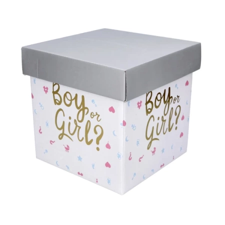 PUDEŁKO BOY OR GIRL? 20 X 20 CM