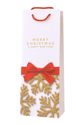 TORBA PREZENTOWA BIAŁA 35 X 12 X 9 CM