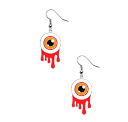 KOLCZYKI HALLOWEENOWE OCZY