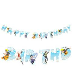 GIRLANDA PAPIEROWA NARUTO SHIPPUDEN MANGA LICENCJA 200CM X 16CM