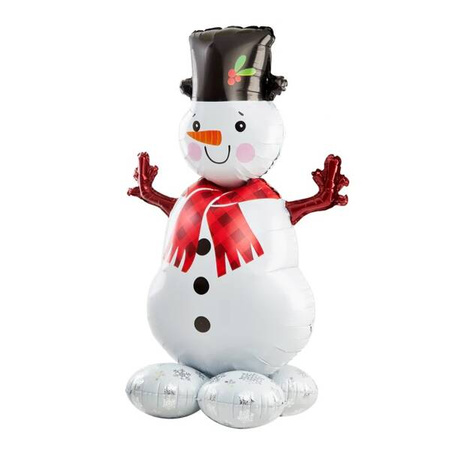 BALON FOLIOWY STOJĄCY BAŁWAN 70X110 CM