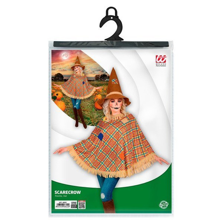 STRÓJ STRACH NA WRÓBLE PONCZO