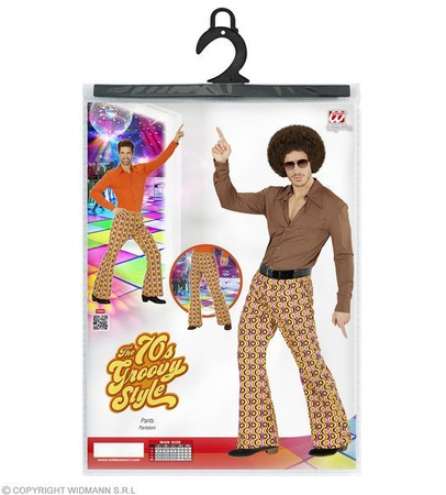 SPODNIE MĘSKIE DISCO