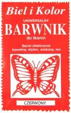 BARWNIK DO TKANIN CZERWONY 1 szt.