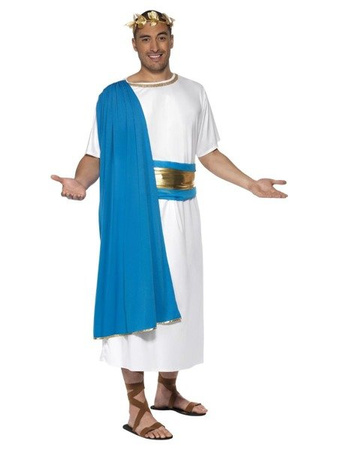 Roman Senator Costume, Blue & White