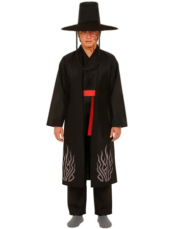 STRÓJ MĘSKI KPOP CZARNY DEMON 