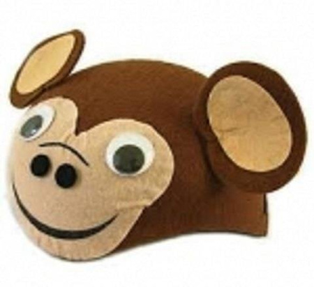 CZAPKA FILCOWA MAŁPKA