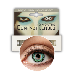 SOCZEWKI ROCZNE NATURALNE ZIELONE A50