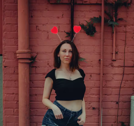  OPASKA NA GŁOWĘ SERDUSZKA 