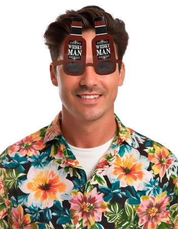 OKULARY BUTELKA WHISKY MAN