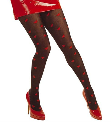 RAJSTOPY SERCA CZARNE