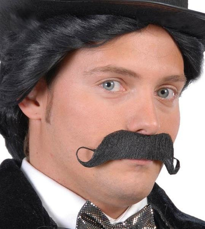 WĄSY DŻENTELMEN CZARNE