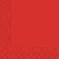 SERWETKI PAPIEROWE CZERWONE 33 CM 20 SZT.