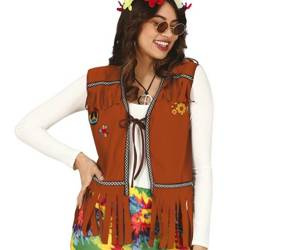 KAMIZELKA HIPISKI BRĄZ