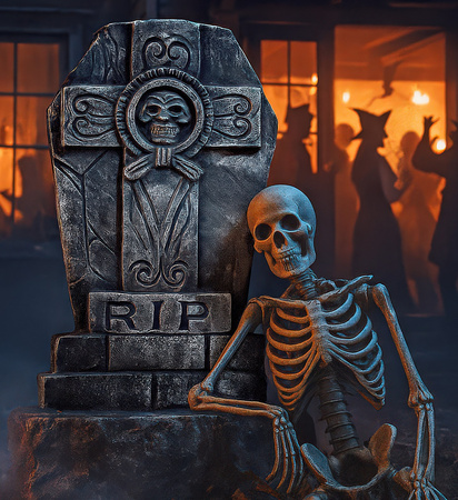 NAGROBEK RIP KRZYŻ 30 X 49 CM