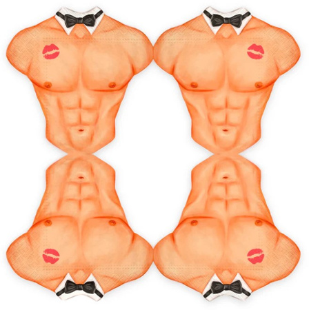 SERWETKI TORS MĘSKI WIECZÓR PANIEŃSKI 10 SZT 