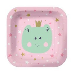 TALERZYKI PAPIEROWE MAGICAL FRIENDS 23 CM 10 SZT.