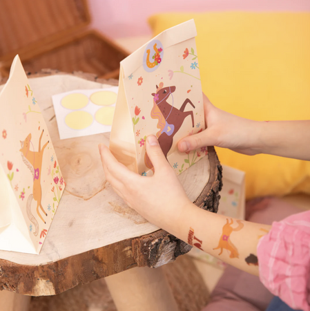 TOREBKI NA CUKIERKI KONIKI 6 SZT