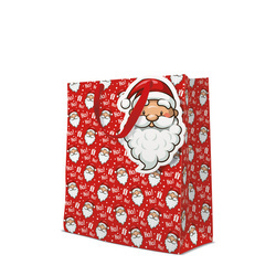 TORBA PREZENTOWA HO HO HO MIKOŁAJ 26,5x33,5