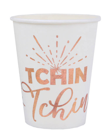 KUBECZKI PAPIEROWE BIAŁE TOAST 270 ML