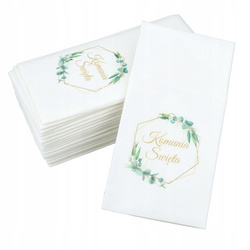 KIESZONKI NA SZTUĆCE KOMUNIA ŚWIĘTA EUKALIPTUS 20 SZT