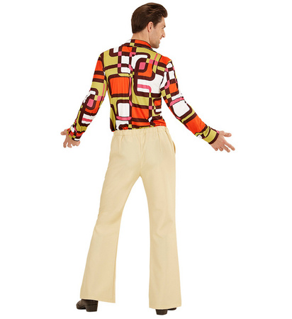 SPODNIE MĘSKIE BEŻOWE