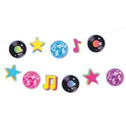 GIRLANDA RETRO DISCO 150 CM