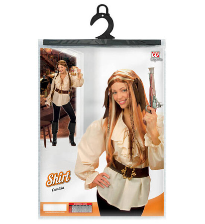 KOSZULA PIRATKI BEŻOWA